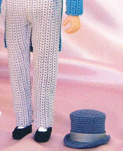 Crochet Edwardian Fashion doll Pattern, Pride and Predudice Jane Austin Series