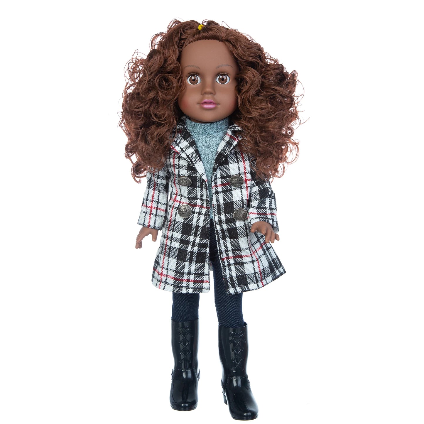 18 inch American Girl Doll, Doll for Crochet -Annie Potter's Yarn Basket