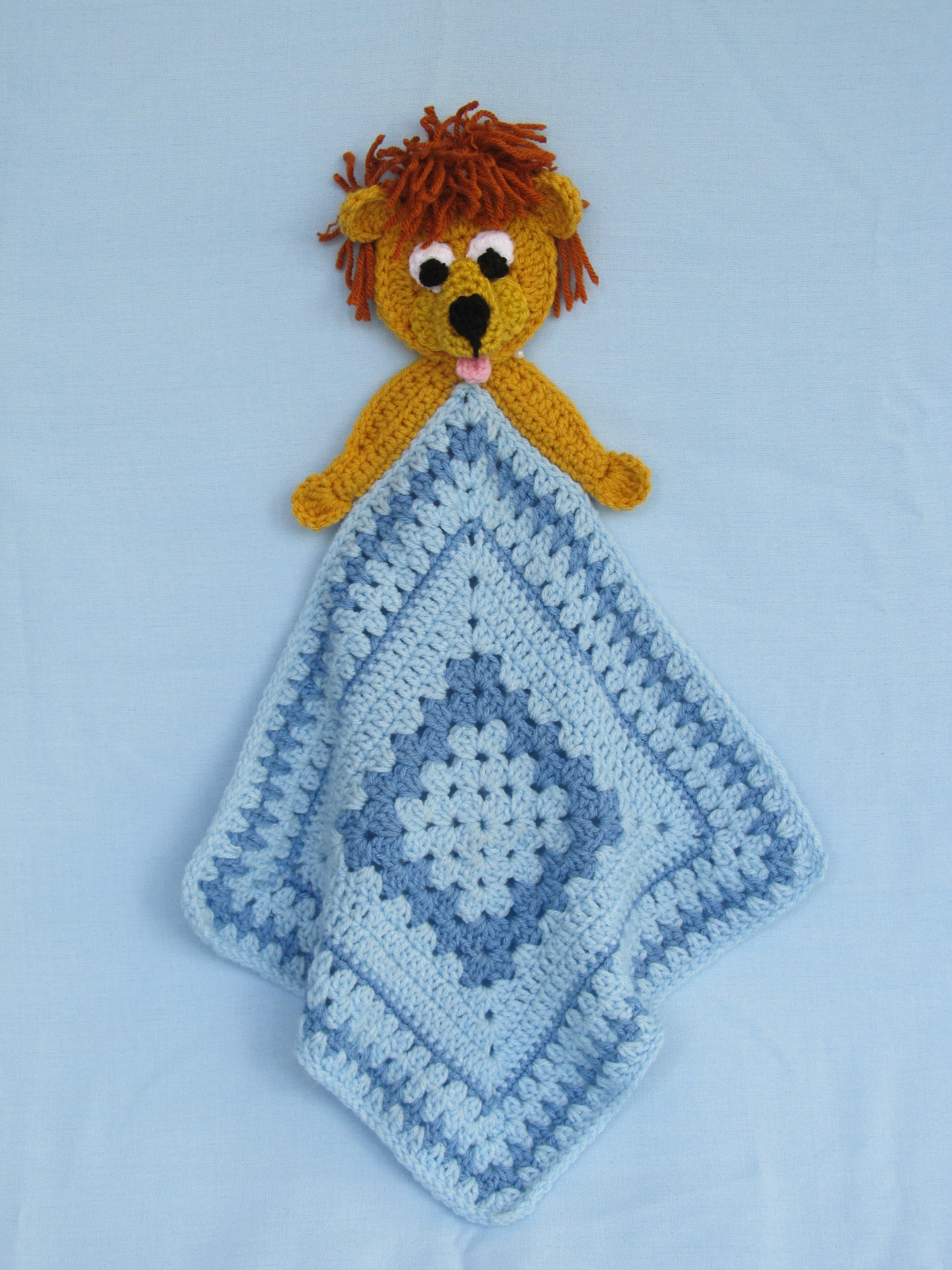 Zoo-Curity Blanket" Baby blanket, crochet pattern - Annie Potter's Yarn Basket