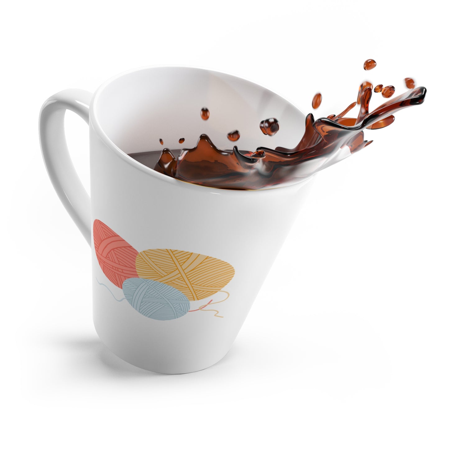 I like big balls Coffee Cup, Funny Crochet Lover Latte Mug