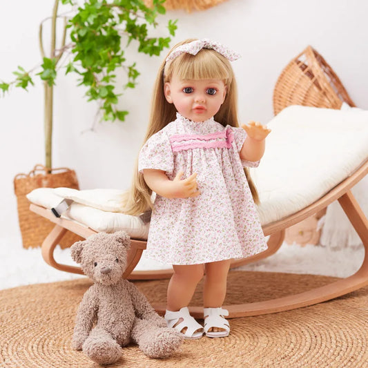 22 inch Lifelike Silicone Reborn Doll - Annie Potter's Yarn Basket
