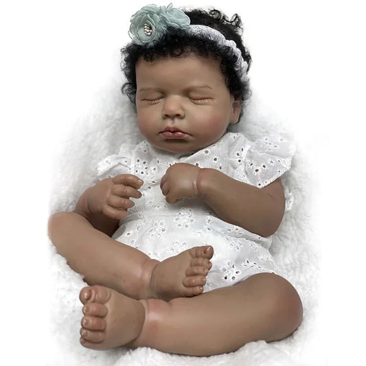 19inch Loulou Asleep Reborn Baby - Annie Potter's Yarn Basket