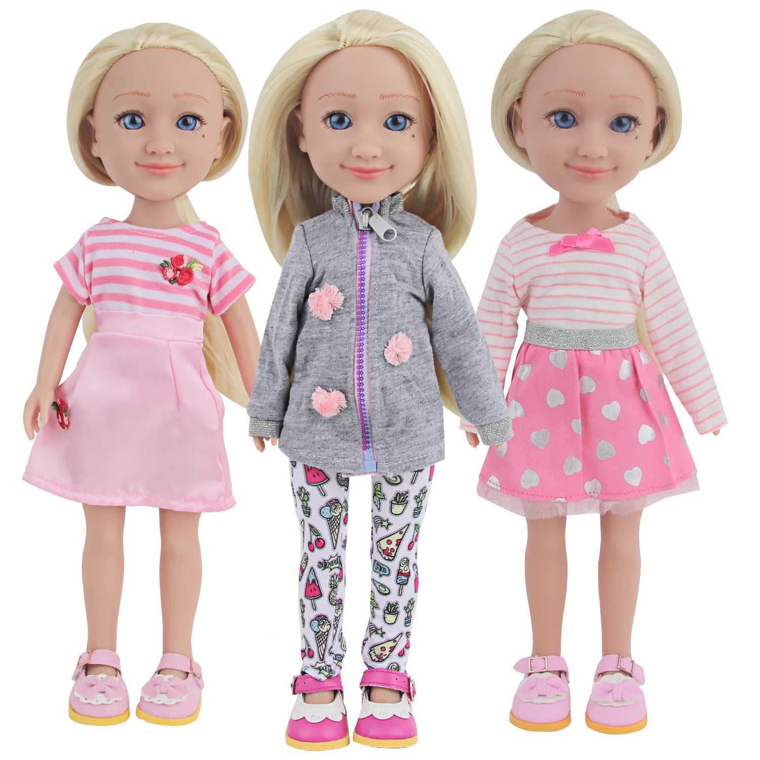 Lucy 14 inch Girl Doll American Girl WellieWishers like doll