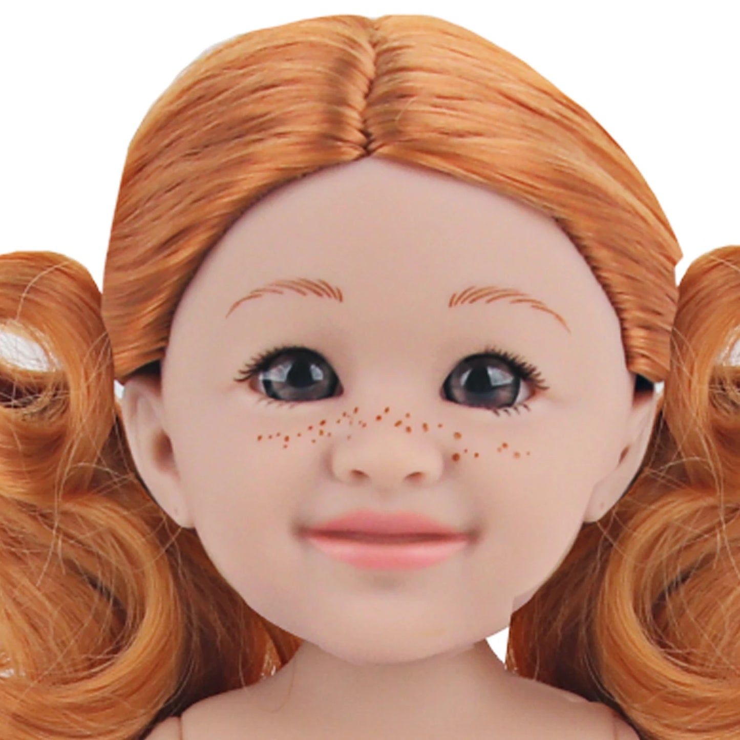 14 inch Full Body doll, American Girl WellieWishers doll, Girl Doll - Annie Potter's Yarn Basket