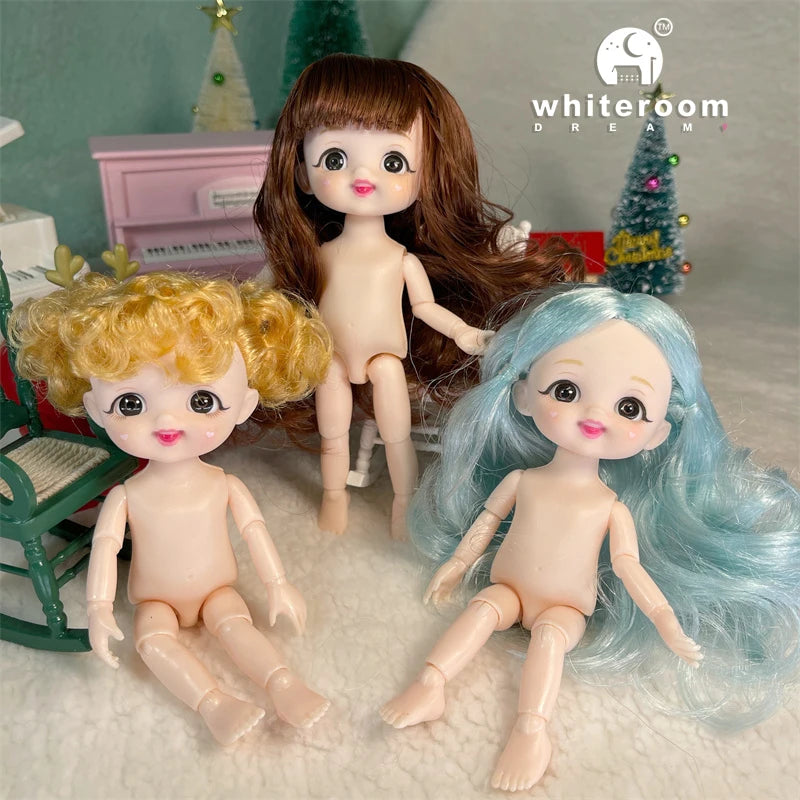 6 1/2 inch, Sweet Doll - Annie Potter's Yarn Basket