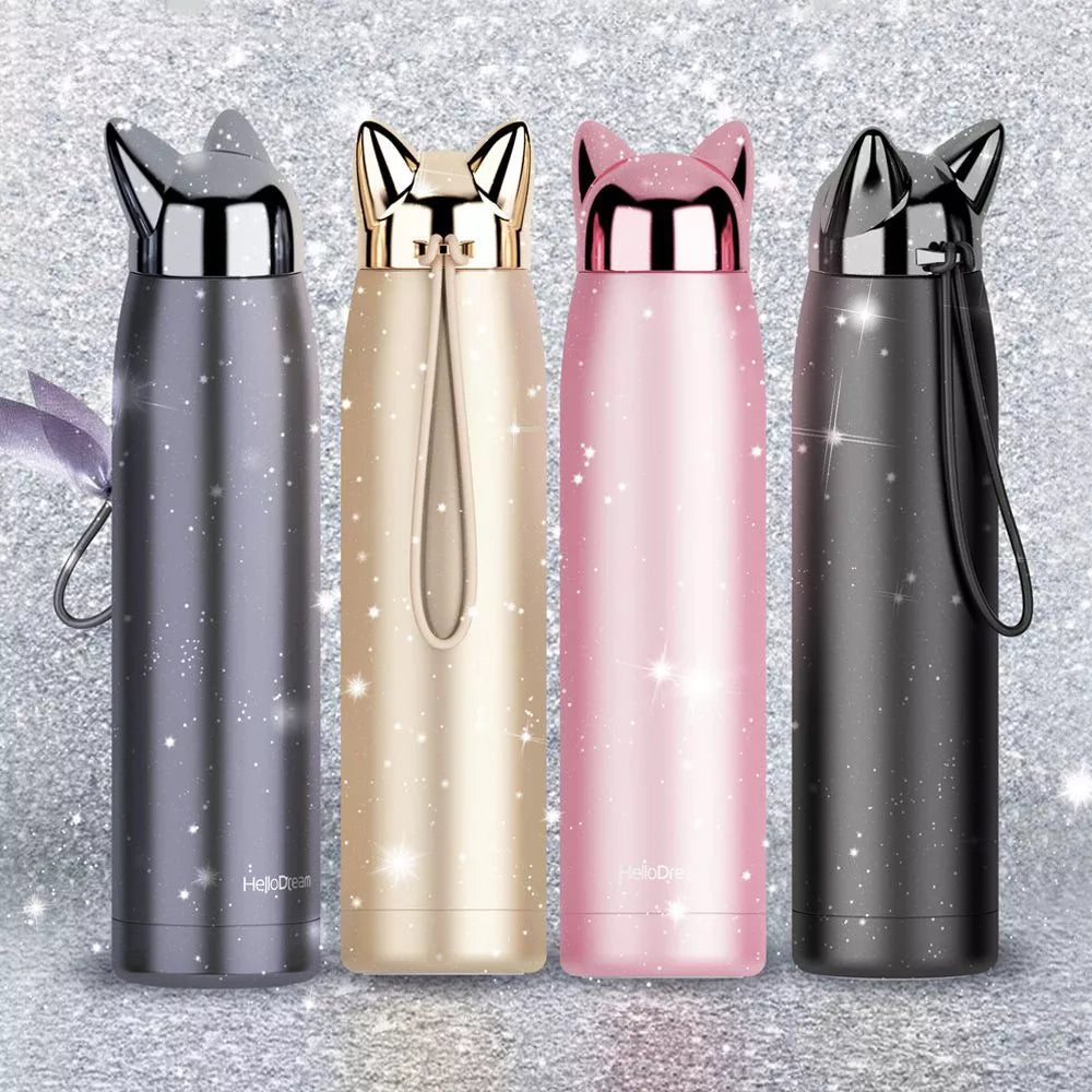 New Double Wall Thermos Water Bottle