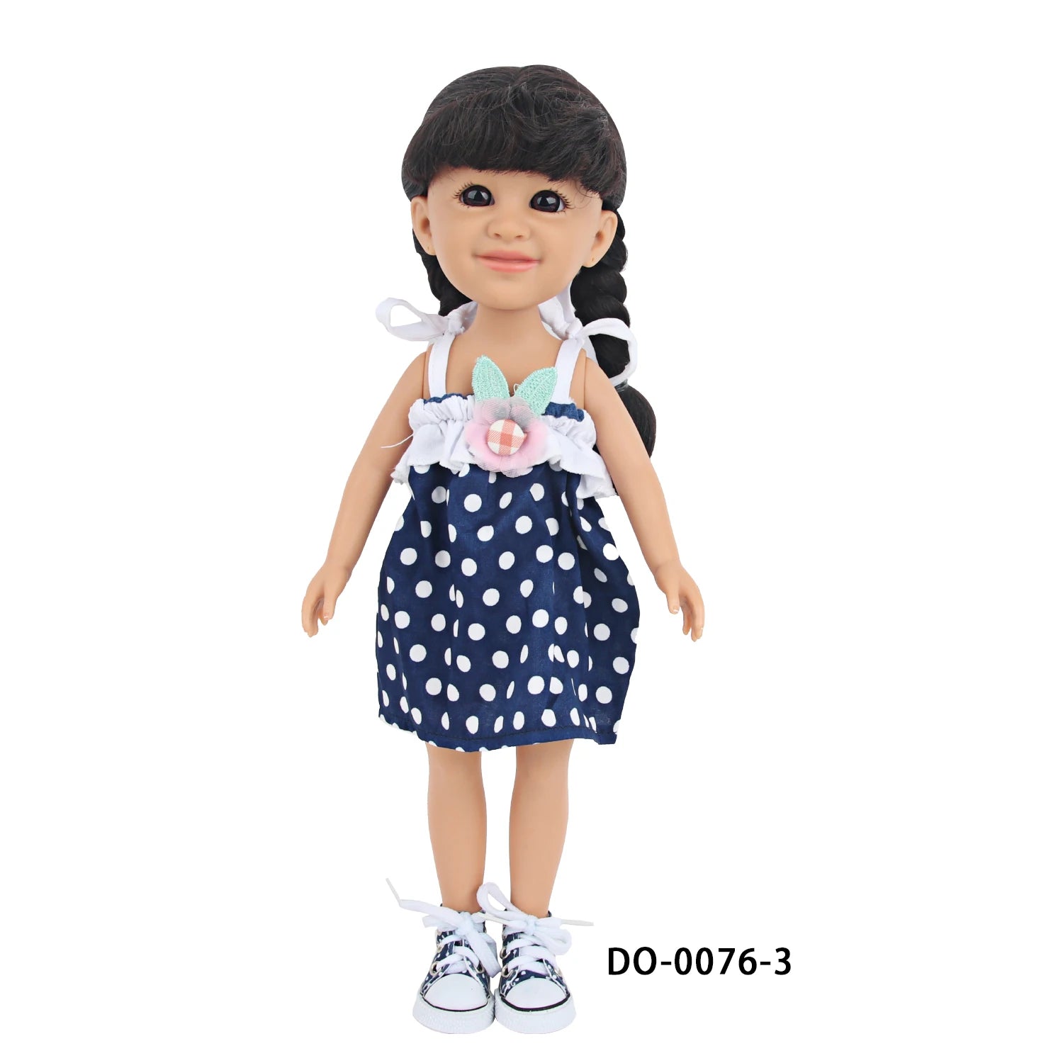 14 inch Girl Doll, American Girl WellieWishers like doll - Annie Potter's Yarn Basket
