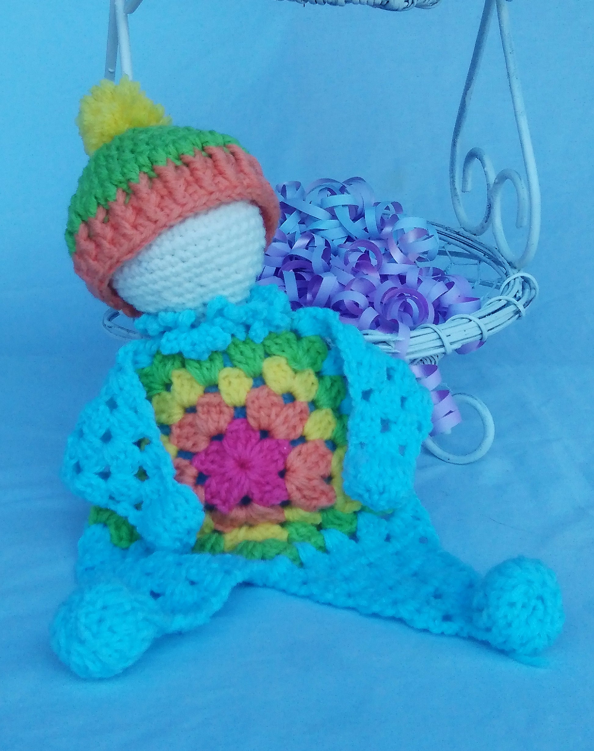  Crochet Doll Pattern, Cuddle baby pattern, Crochet Pattern, Baby Doll, Lovey Crochet, Granny Square Pattern, Star Baby Doll, PDF Download, - Annie Potter's Yarn Basket