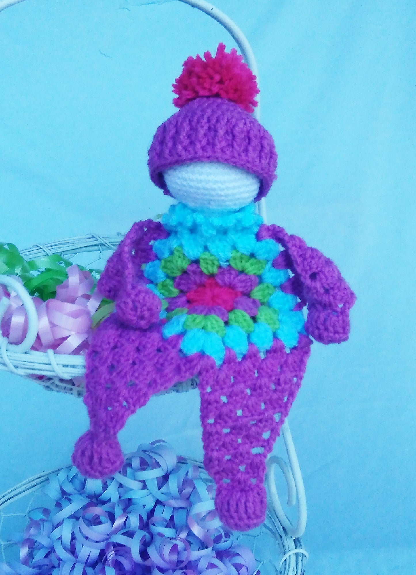  Crochet Doll Pattern, Cuddle baby pattern, Crochet Pattern, Baby Doll, Lovey Crochet, Granny Square Pattern, Star Baby Doll, PDF Download,Granny's Cuddle Babies - Annie Potter's Yarn Basket