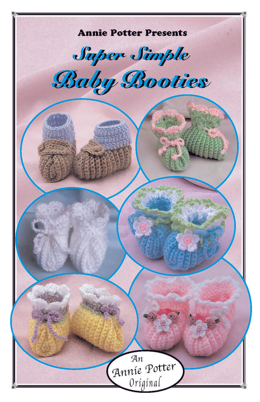 Super Simple Baby Booties - Annie Potter's Yarn Basket