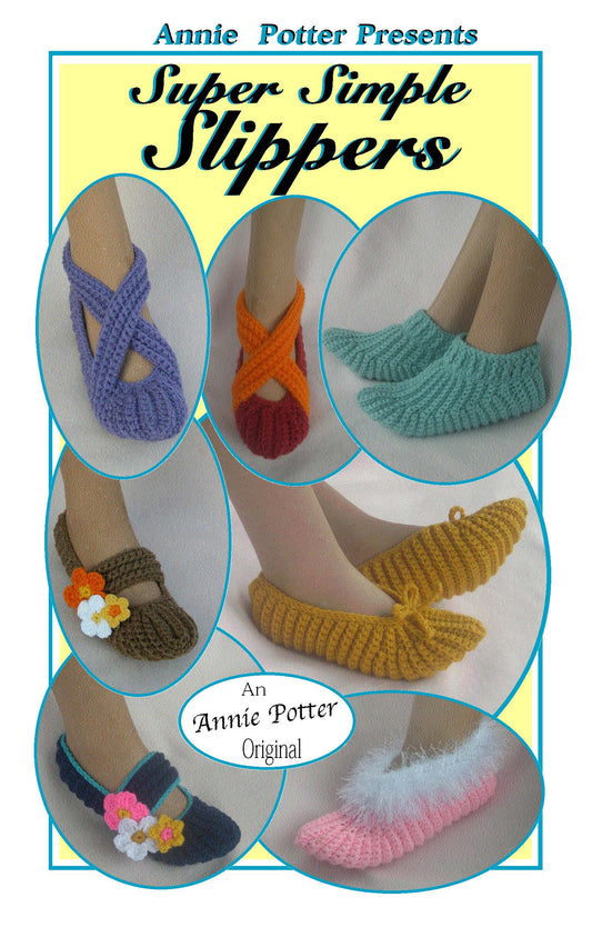 Super Simple Slippers - Annie Potter's Yarn Basket