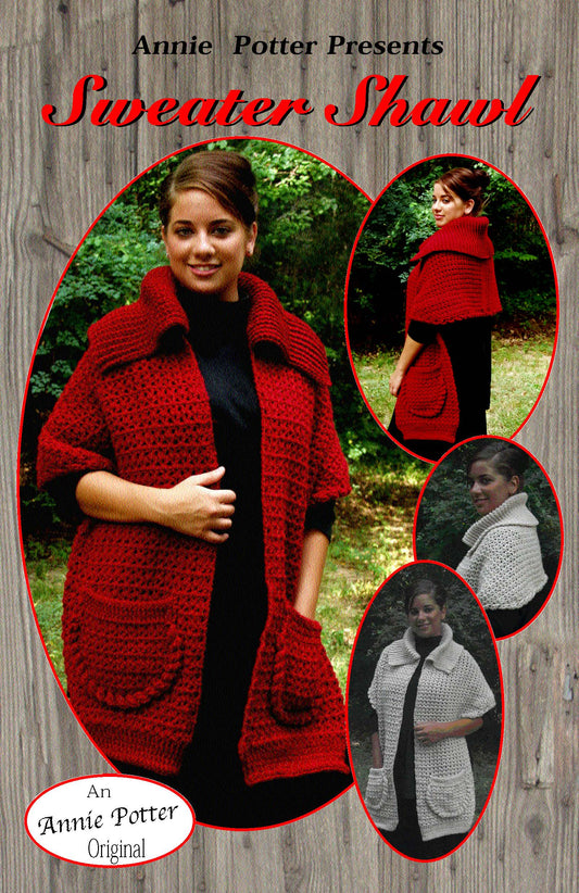 Sweater Shawl - Annie Potter's Yarn Basket