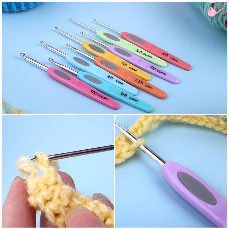 Colorful Crochet Hook Set - Annie Potter's Yarn Basket