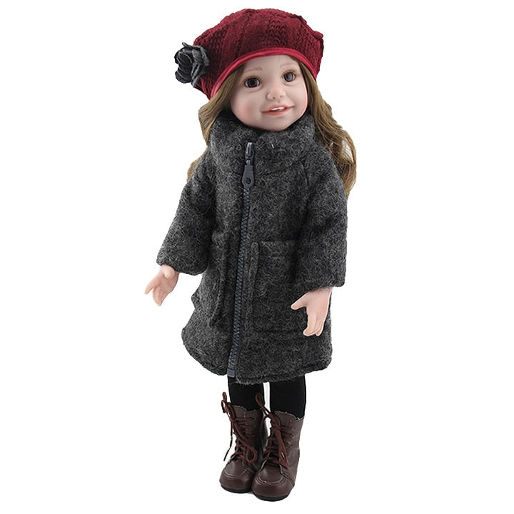 Full Vinyl bebe Reborn American Doll - Annie Potter's Yarn Basket
