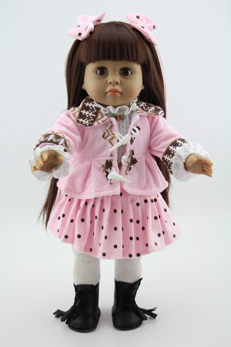 Sweet 18 inch Girl Doll - Annie Potter's Yarn Basket