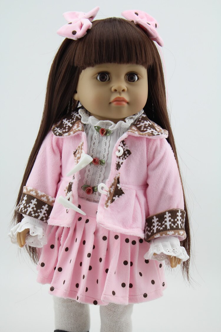 Sweet 18 inch Girl Doll - Annie Potter's Yarn Basket