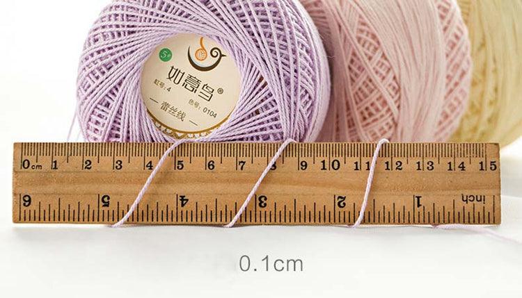 3 ply 100% Cotton 5# Lace Thread - Annie Potter's Yarn Basket