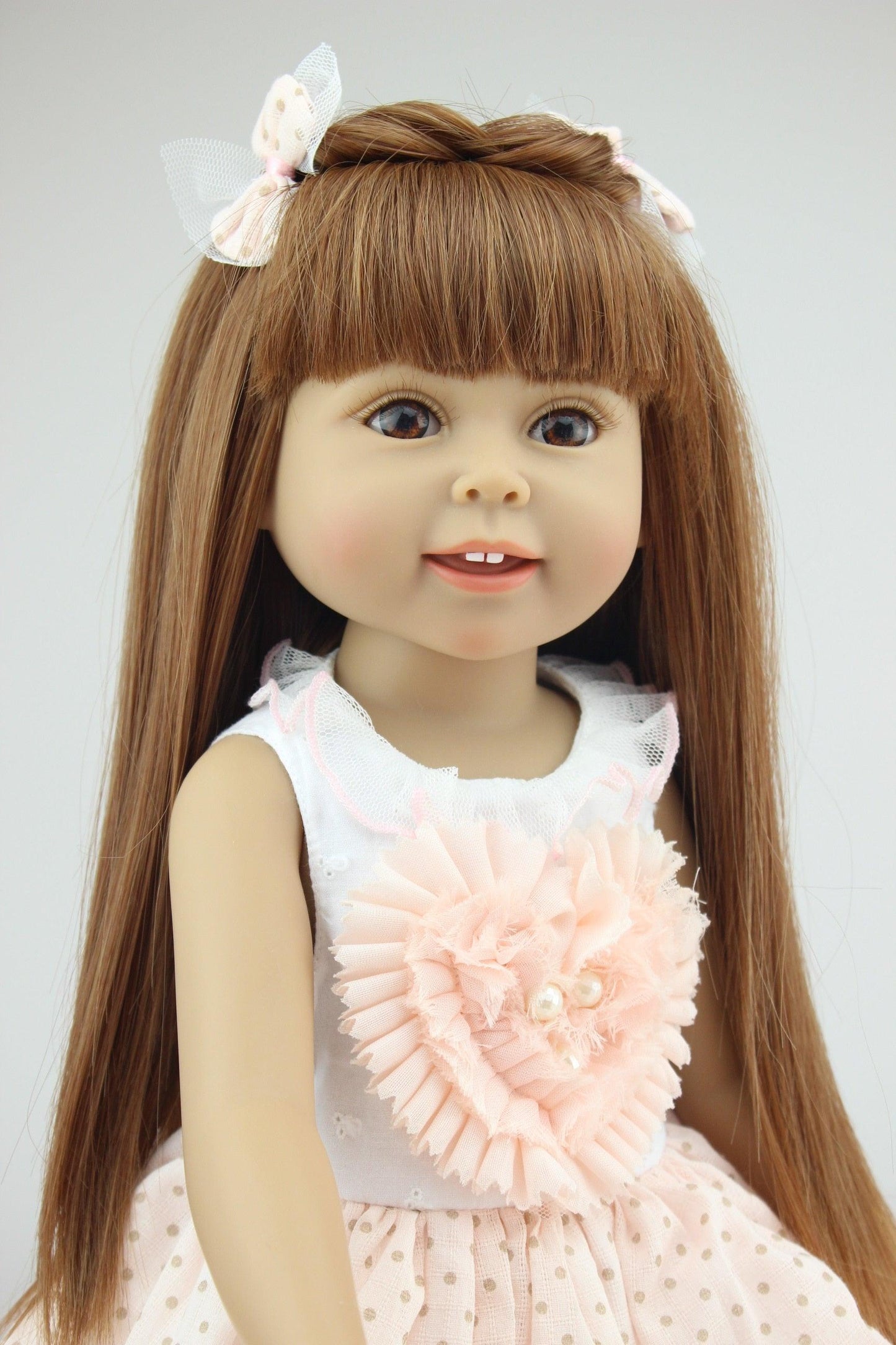 Pretty Girl Doll 18 inch - Annie Potter's Yarn Basket