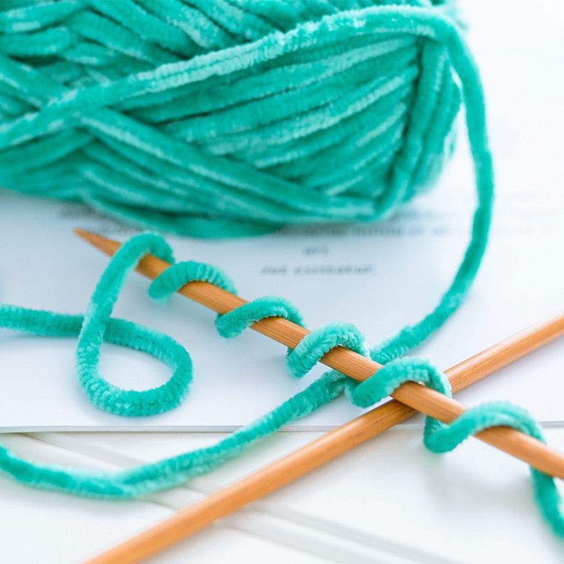 Beautiful Velvety Chenille - Annie Potter's Yarn Basket
