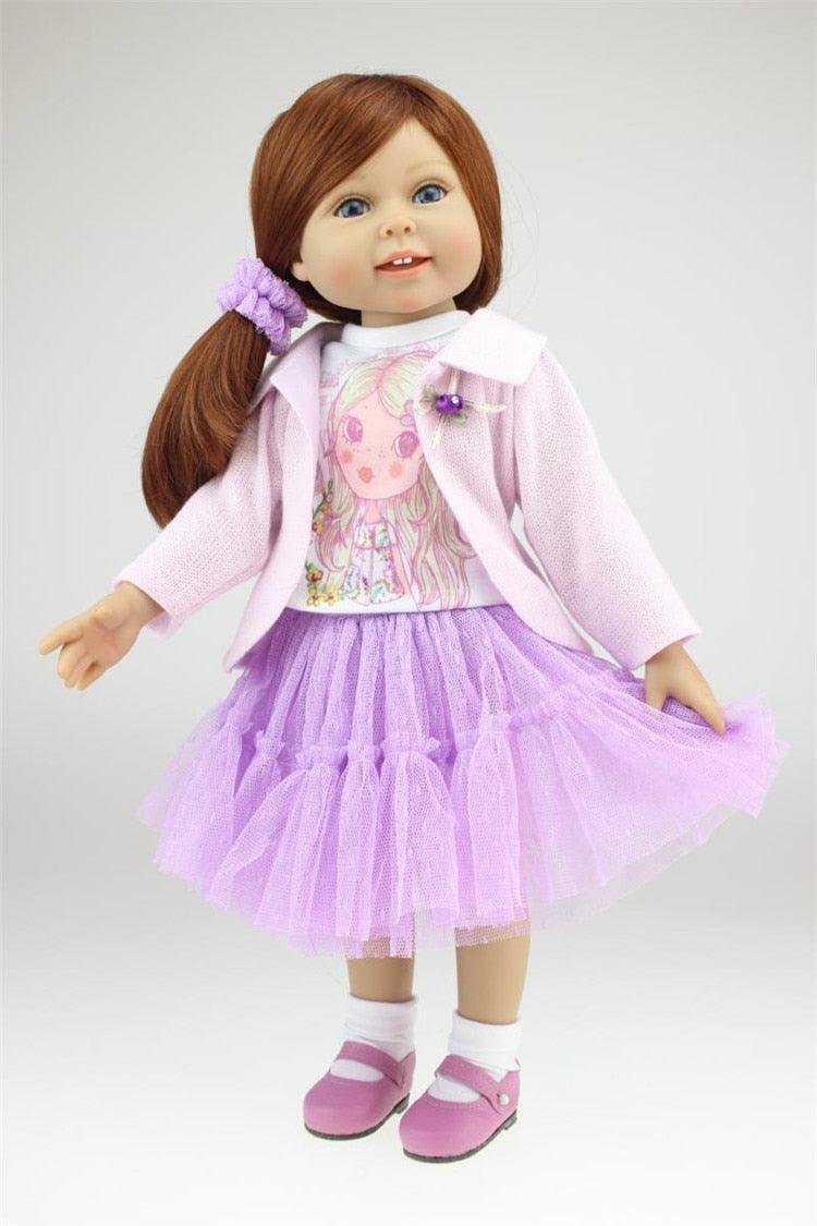 Pretty Girl Doll 18 inch - Annie Potter's Yarn Basket