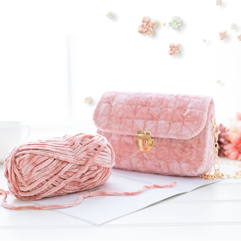 Beautiful Velvety Chenille - Annie Potter's Yarn Basket