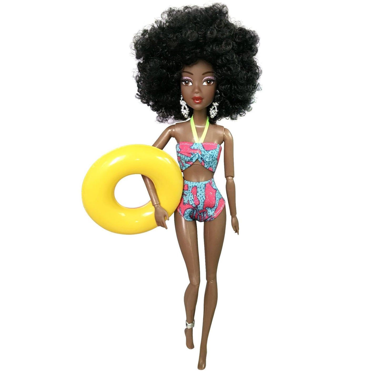 11 inch/30CM African Black Doll - Annie Potter's Yarn Basket