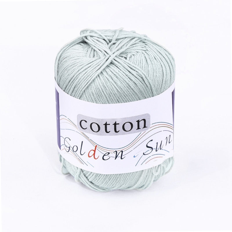 1Pcs 100% Cotton Crochet Thread Natural Anti-Pilling - Annie Potter's Yarn Basket