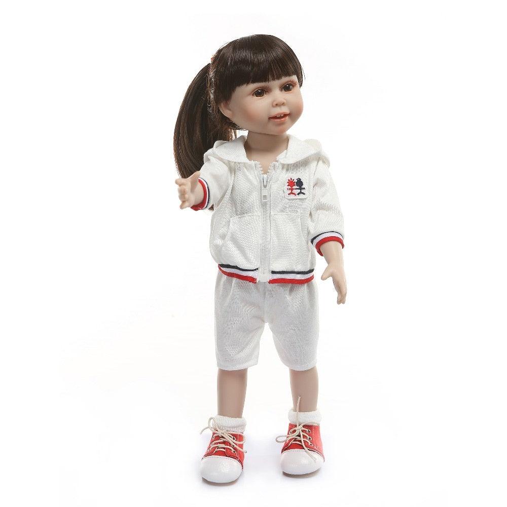 Pretty Girl Doll 18 inch - Annie Potter's Yarn Basket