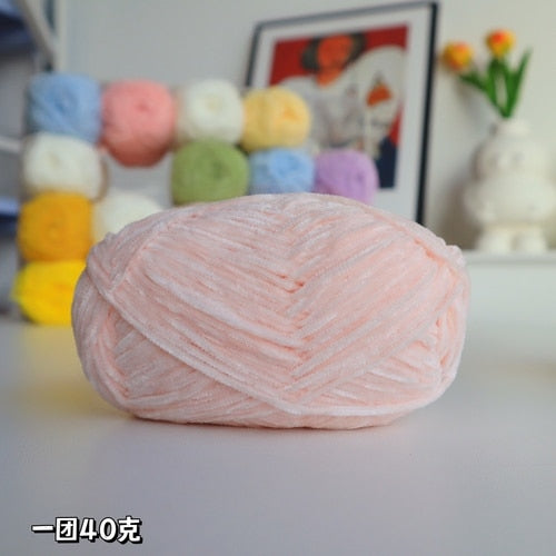 # 2 Pile Yarn Chenille Yarn - Annie Potter's Yarn Basket