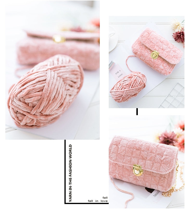 Beautiful Velvety Chenille - Annie Potter's Yarn Basket