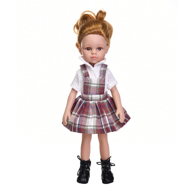 14 inch Paola Reina Doll - Annie Potter's Yarn Basket