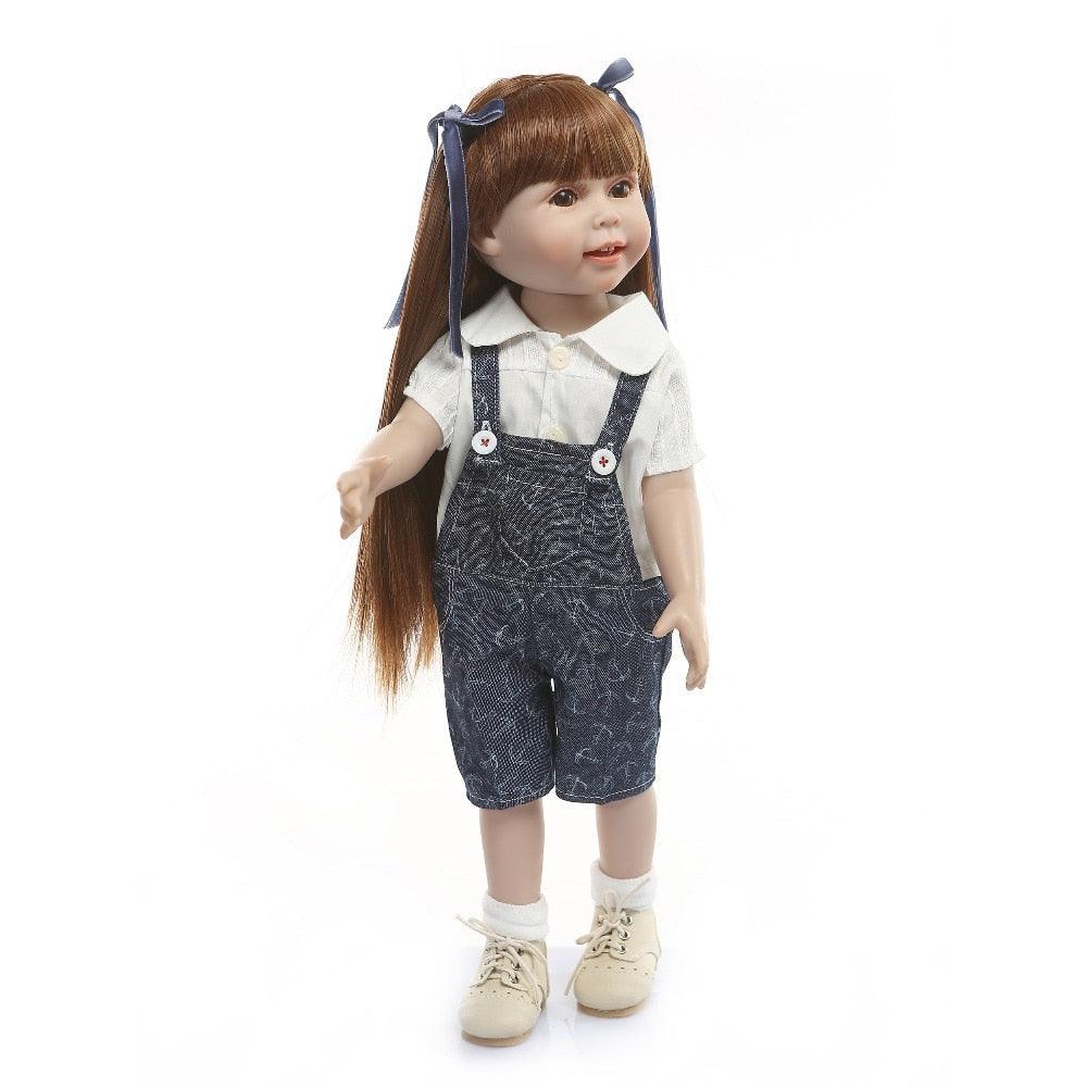 Pretty Girl Doll 18 inch - Annie Potter's Yarn Basket