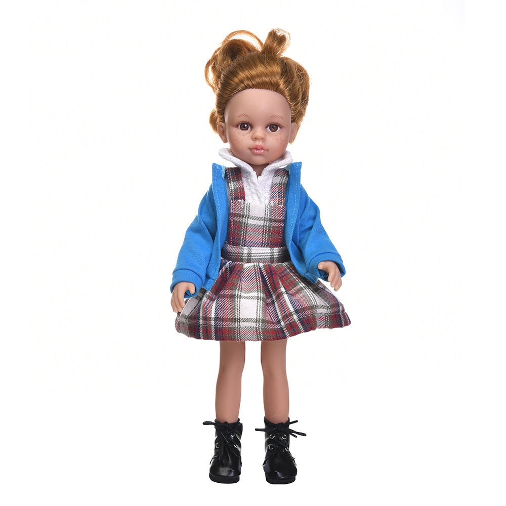 14 inch Paola Reina Doll - Annie Potter's Yarn Basket