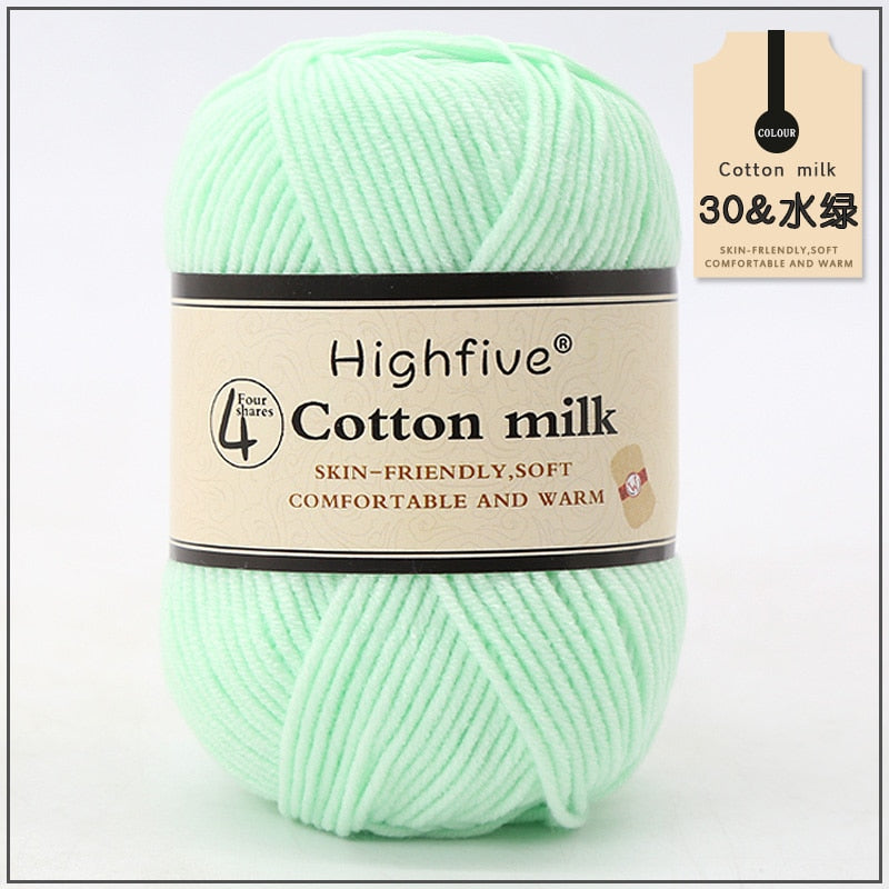 5pcs Cotton 4 ply crochet and kinitting yarn - Annie Potter's Yarn Basket