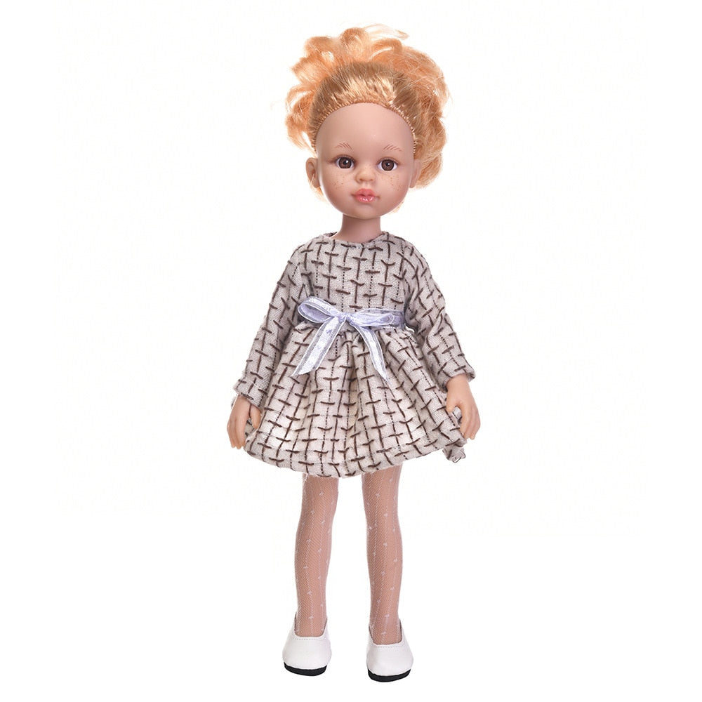 14 inch Paola Reina Doll - Annie Potter's Yarn Basket