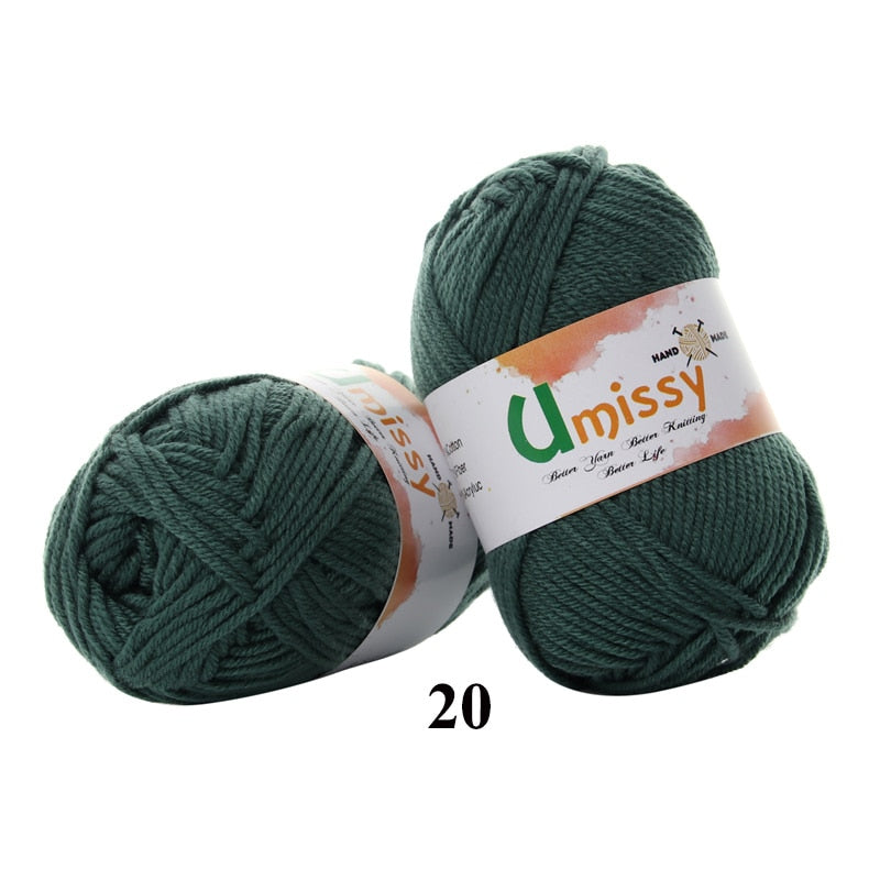 20pcs Cotton Worsted weight Yarn - Annie Potter's Yarn Basket