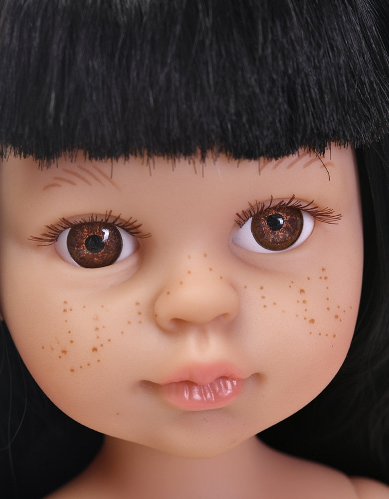 14 inch Paola Reina Doll - Annie Potter's Yarn Basket