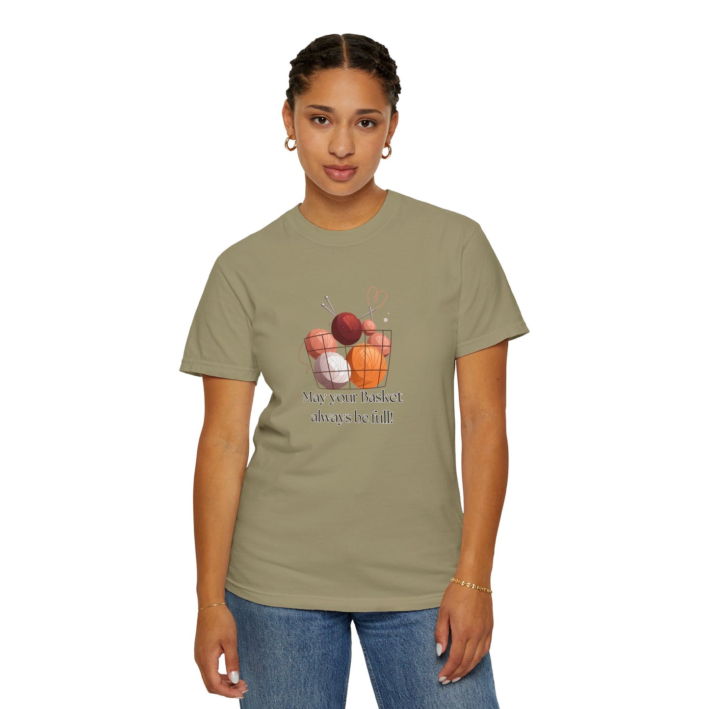 May Your Basket Always Be Full, Funny Crochet Lover T-shirt