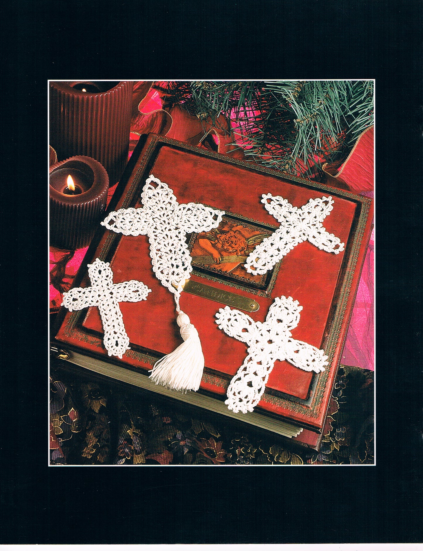 Marks of Faith Crocheted Bookmark Crosses