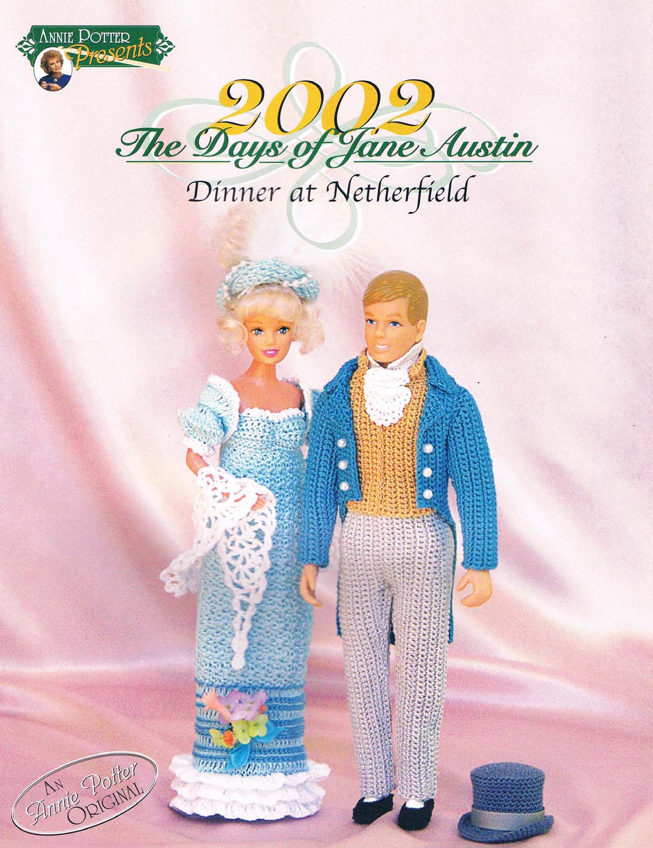 Crochet Edwardian Fashion doll Pattern, Pride and Predudice Jane Austin Series