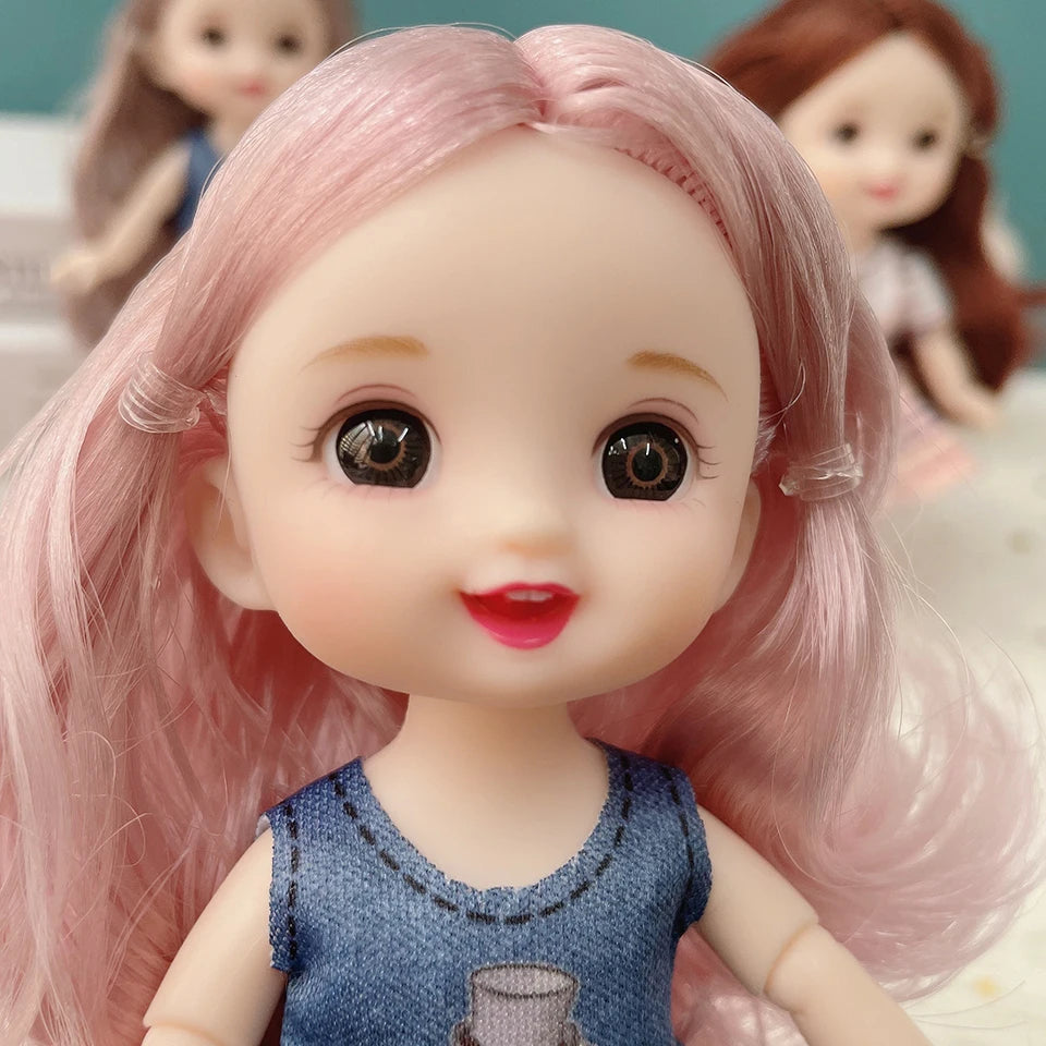 Mini 6 1/2 inch sweet doll