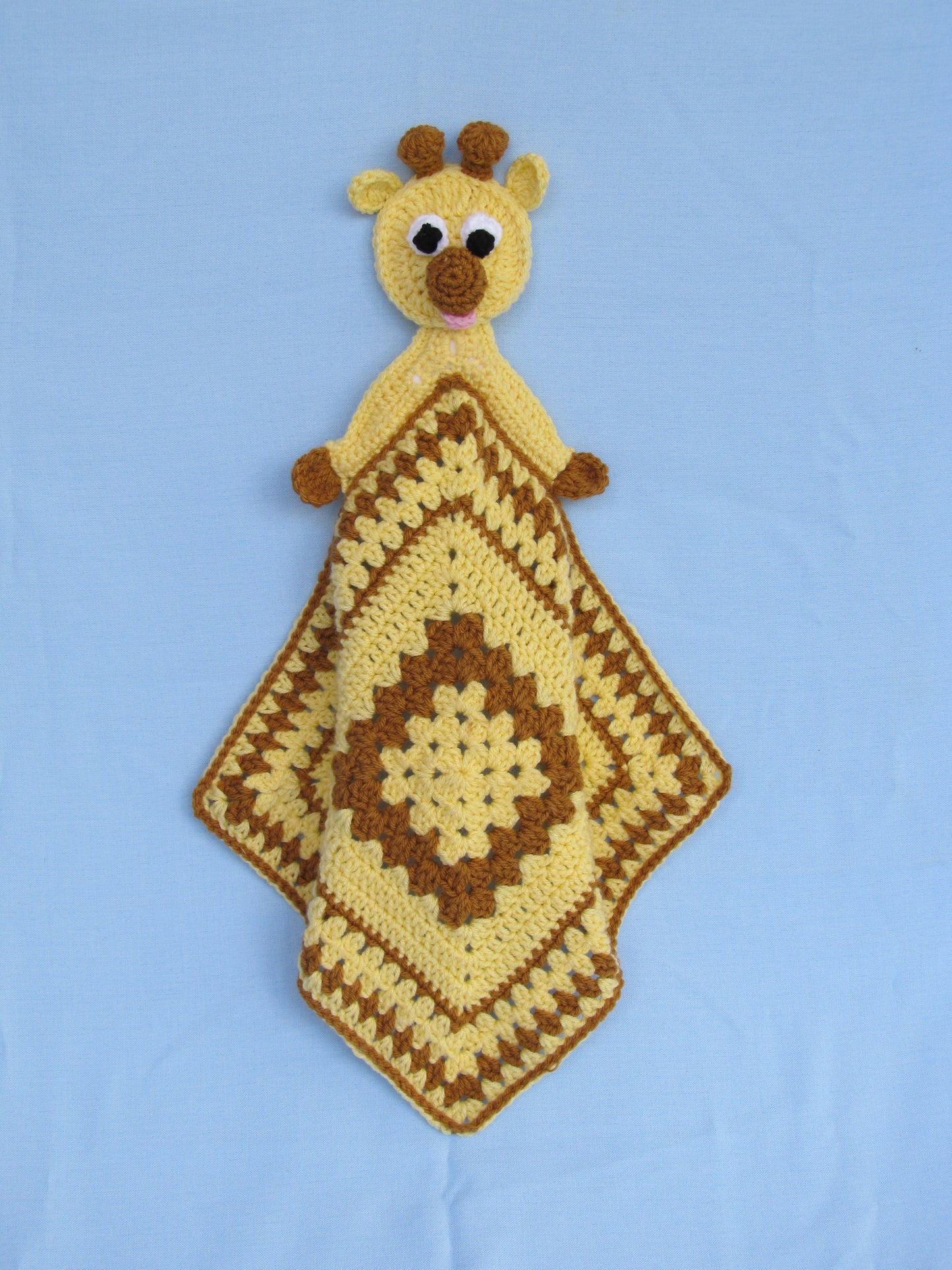 Zoo-Curity Blanket" Baby blanket, crochet pattern