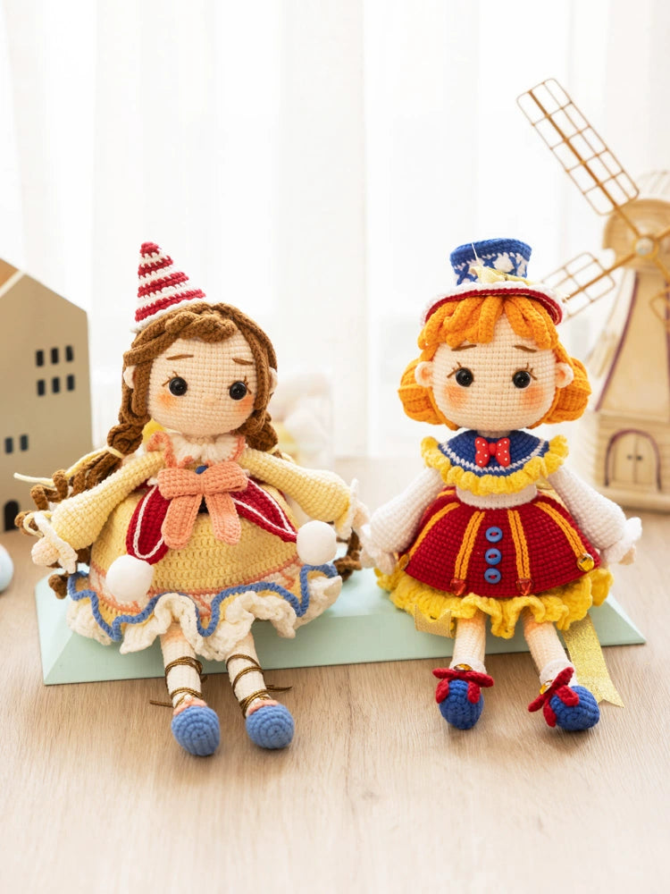 Little Girl Friends Doll Crochet Kit - Annie Potter's Yarn Basket