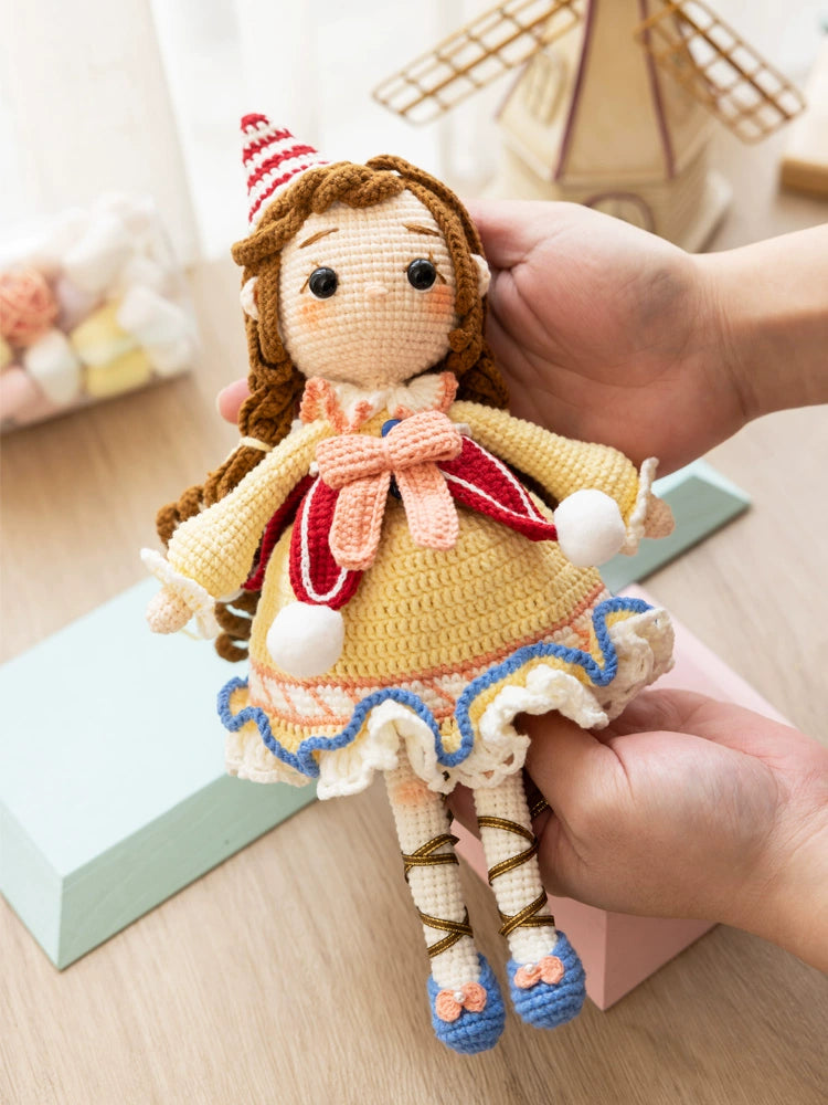 Little Girl Friends Doll Crochet Kit - Annie Potter's Yarn Basket