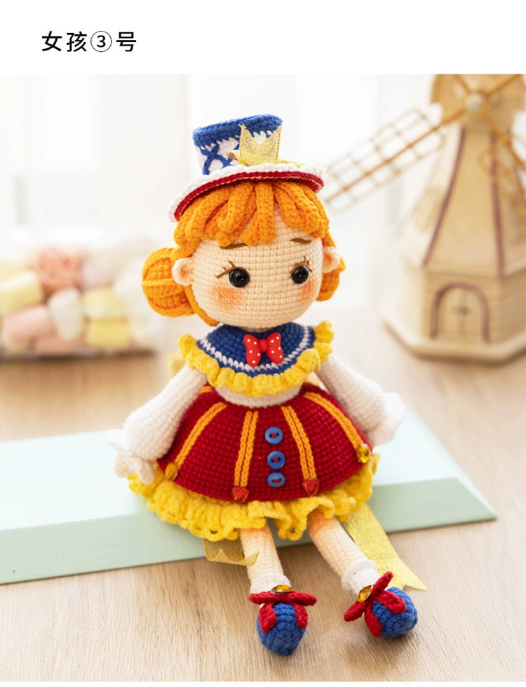 Little Girl Friends Doll Crochet Kit - Annie Potter's Yarn Basket