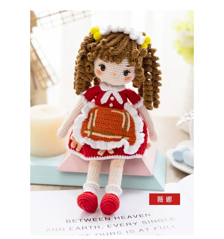 Chubby Handmade Cute Girl Doll Kit - Annie Potter's Yarn Basket