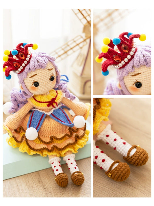 Little Girl Friends Doll Crochet Kit - Annie Potter's Yarn Basket