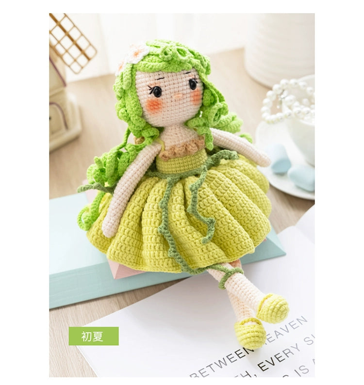 Chubby Handmade Cute Girl Doll Kit - Annie Potter's Yarn Basket