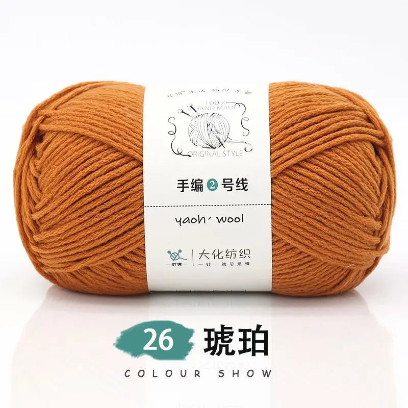 1Pc 100g Crocheting Acrylic Yarn, Yarn For hand knitting and Crocheting - Annie Potter's Yarn Basket