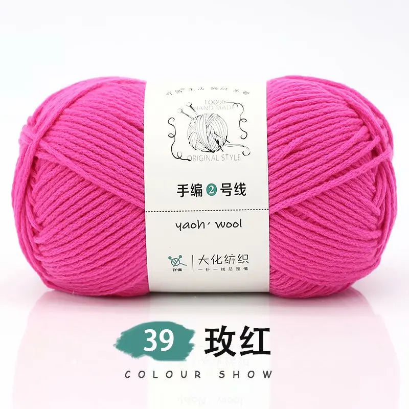 1Pc 100g Crocheting Acrylic Yarn, Yarn For hand knitting and Crocheting - Annie Potter's Yarn Basket